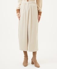 GBLAE70300 Sybilla(シビラ) ウールアムンゼンラップパンツ ライトベージュ