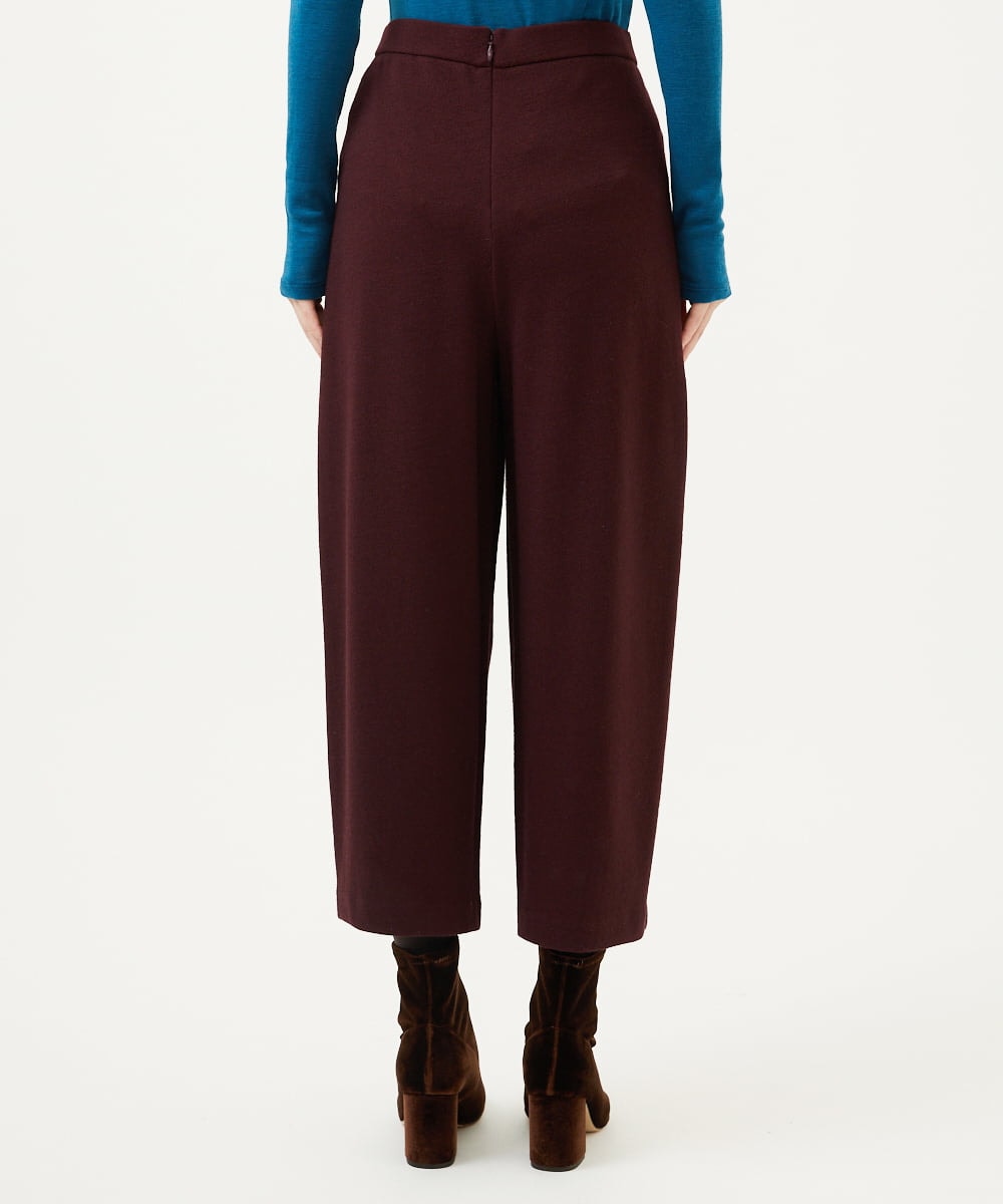 GBLAE70300 Sybilla(シビラ) ウールアムンゼンラップパンツ ブラウン