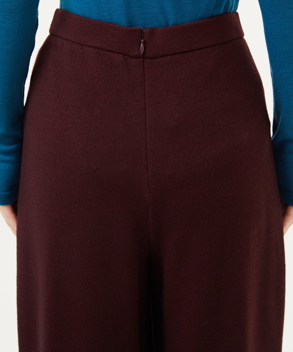 GBLAE70300 Sybilla(シビラ) ウールアムンゼンラップパンツ ブラウン