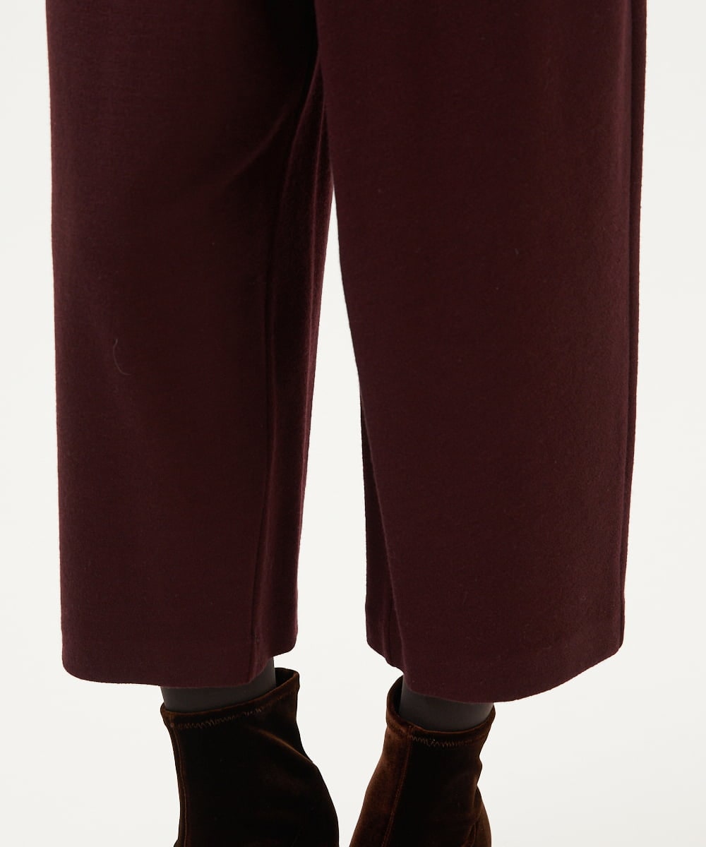 GBLAE70300 Sybilla(シビラ) ウールアムンゼンラップパンツ ブラウン