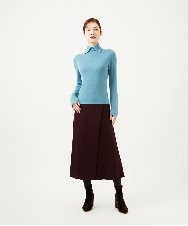 GBLAE71300 Sybilla(シビラ) ウールアムンゼンキュロットパンツ ブラウン
