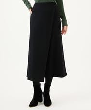 GBLAE71300 Sybilla(シビラ) ウールアムンゼンキュロットパンツ ブラック