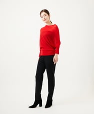 GBLAE72270 Sybilla(シビラ) ウールアムンゼンスリムパンツ ブラック