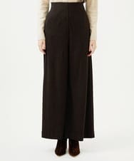 GBLAF41300 Sybilla(シビラ) ウールジャージーワイドパンツ ブラウン