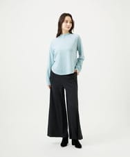 GBLAF41300 Sybilla(シビラ) ウールジャージーワイドパンツ ダークグレー