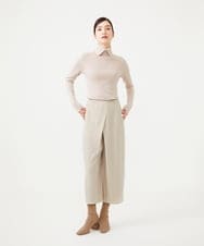 GBLAG70300 Sybilla(シビラ) ウールアムンゼンラップパンツ ライトベージュ