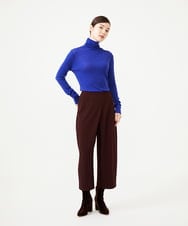 GBLAG70300 Sybilla(シビラ) ウールアムンゼンラップパンツ ブラウン
