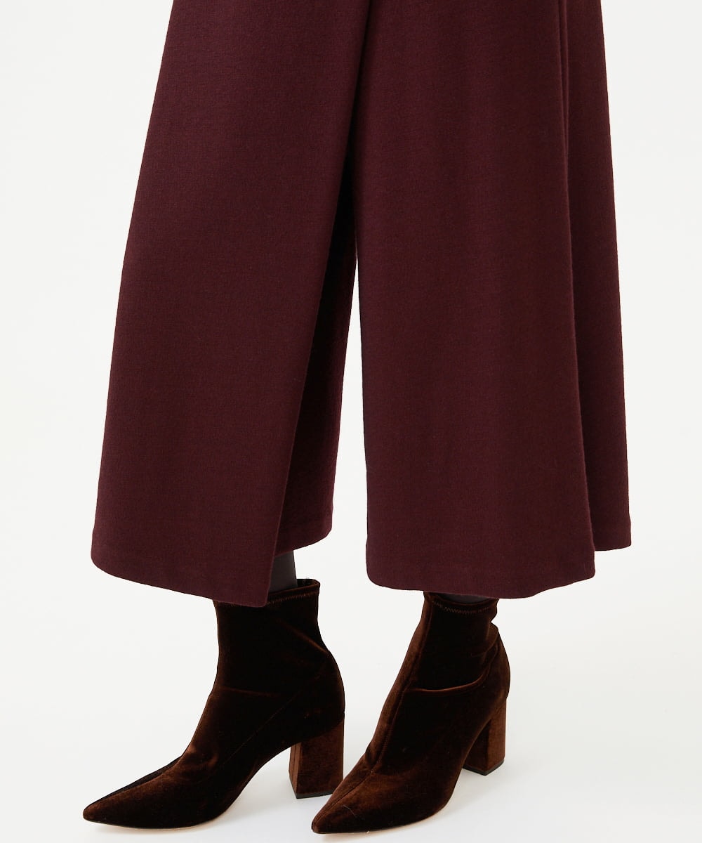 GBLAG71300 Sybilla(シビラ) ウールアムンゼンキュロットパンツ ブラウン