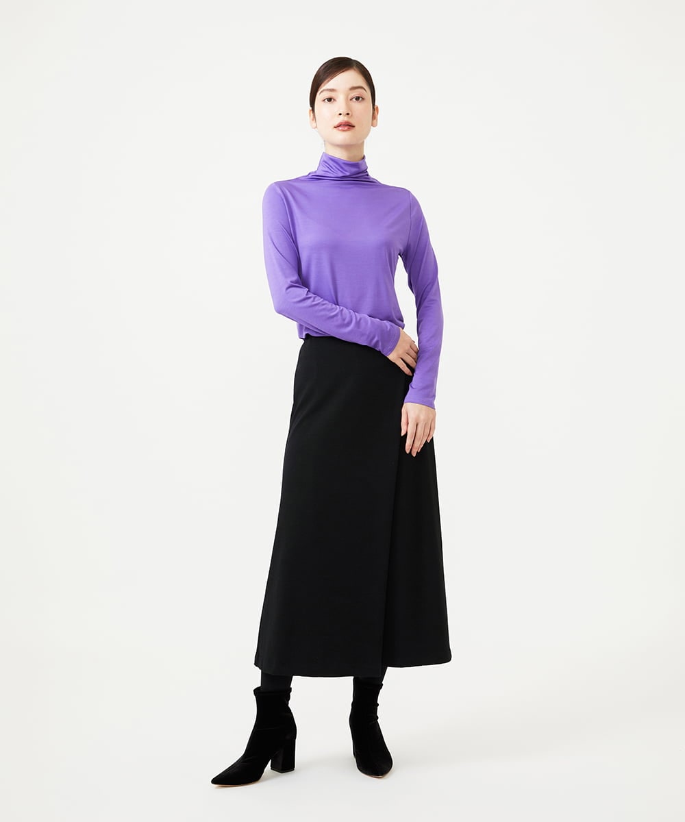 GBLAG71300 Sybilla(シビラ) ウールアムンゼンキュロットパンツ ブラック