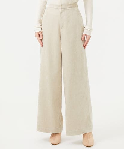 GBLAH35330 Sybilla モールデニムワイドパンツ