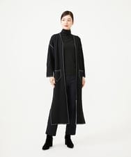GBLAI40270 Sybilla(シビラ) ストレートクロップドパンツ ブラック