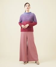 GBLAW19300 Sybilla(シビラ) ルミナリースムースワイドパンツ ピンク