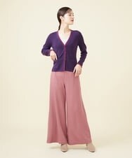 GBLAW19300 Sybilla(シビラ) ルミナリースムースワイドパンツ ピンク