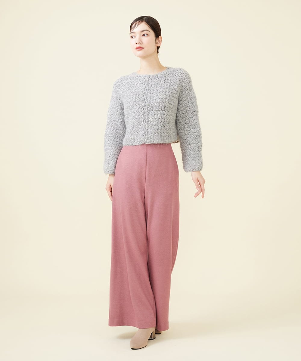 GBLAW19300 Sybilla(シビラ) ルミナリースムースワイドパンツ ピンク