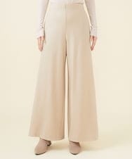 GBLAW19300 Sybilla(シビラ) ルミナリースムースワイドパンツ ベージュ