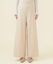 GBLAW19300 Sybilla(シビラ) ルミナリースムースワイドパンツ ベージュ