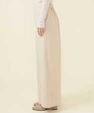 GBLAW19300 Sybilla(シビラ) ルミナリースムースワイドパンツ ベージュ