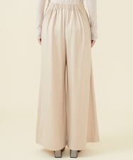 GBLAW19300 Sybilla(シビラ) ルミナリースムースワイドパンツ ベージュ