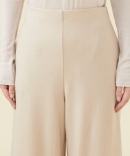GBLAW19300 Sybilla(シビラ) ルミナリースムースワイドパンツ ベージュ