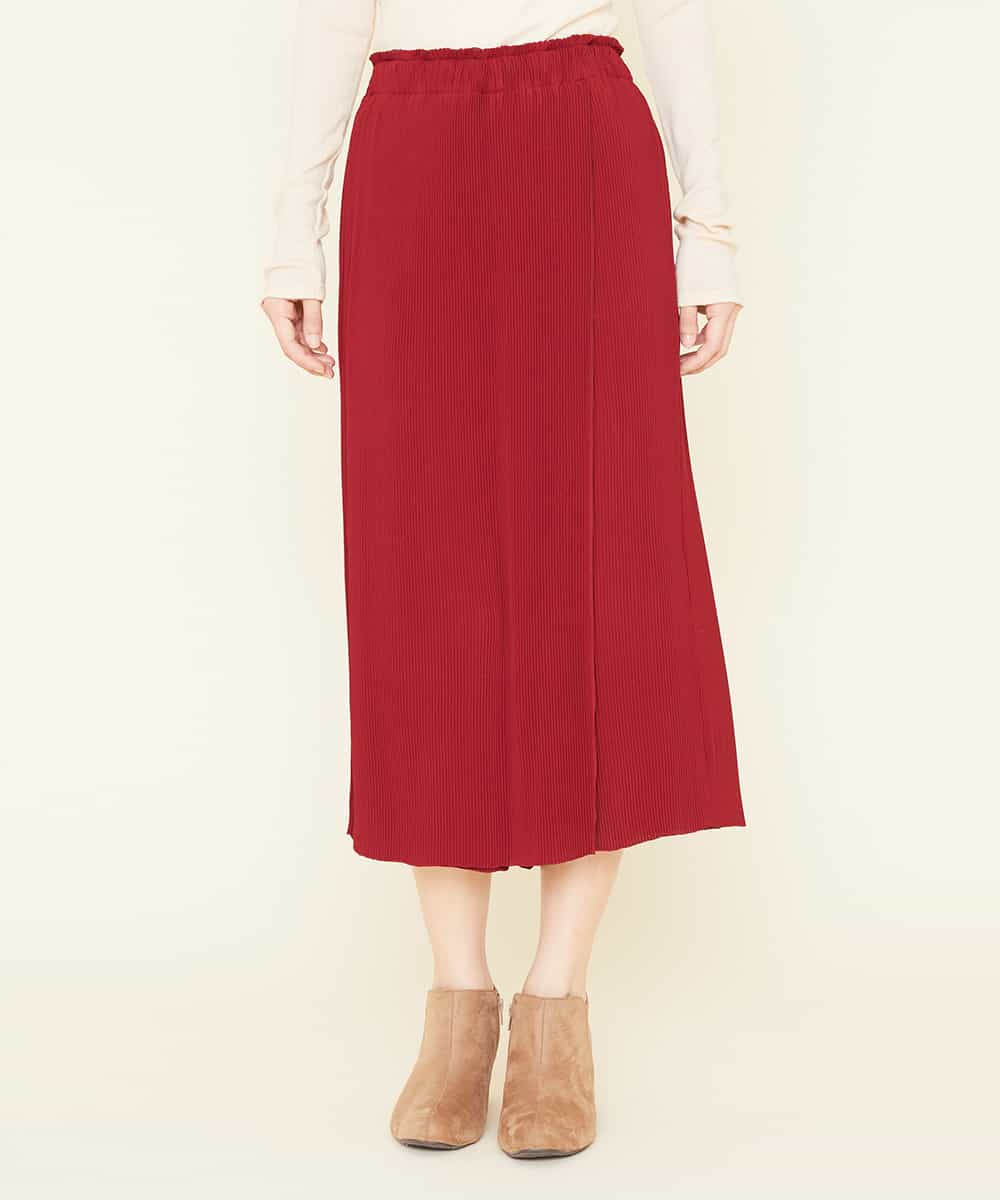 Sybilla シビラ プリーツフレアワイドパンツ イトキンオンラインストア
