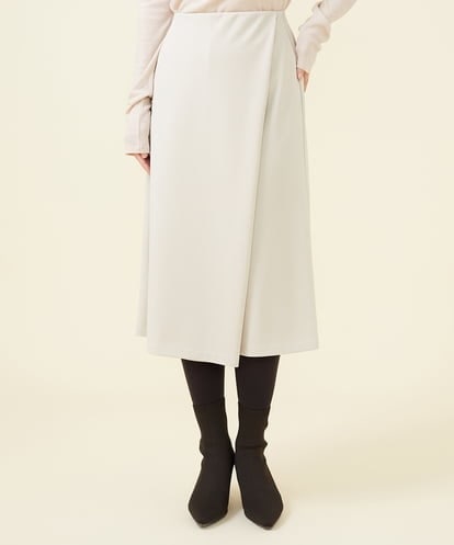 GBLCV20230 Sybilla ラップデザインキュロットパンツ
