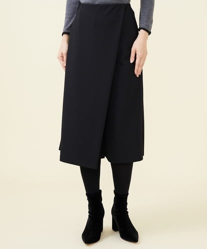 GBLCV20230 Sybilla ラップデザインキュロットパンツ