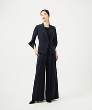 GBLEE01360 Sybilla(シビラ) フロントタックワイドパンツ ダークネイビー