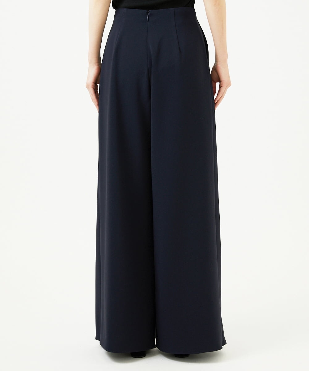 GBLEE01360 Sybilla(シビラ) フロントタックワイドパンツ ダークネイビー