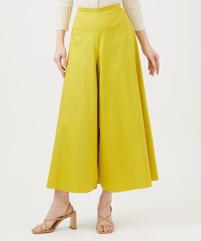 GBLEE32270 Sybilla フレアクロップドパンツ