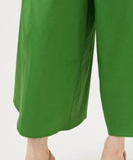 GBLEE32270 Sybilla(シビラ) フレアクロップドパンツ グリーン