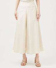 GBLEE32270 Sybilla(シビラ) フレアクロップドパンツ ライトベージュ