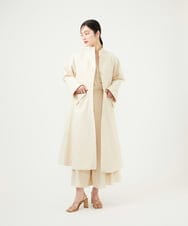 GBLEE32270 Sybilla(シビラ) フレアクロップドパンツ ライトベージュ