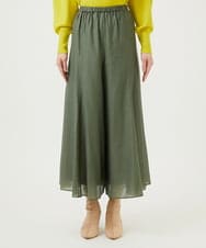 GBLEE42250 Sybilla(シビラ) シアークリンクルフレアパンツ カーキ