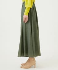 GBLEE42250 Sybilla(シビラ) シアークリンクルフレアパンツ カーキ