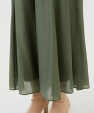 GBLEE42250 Sybilla(シビラ) シアークリンクルフレアパンツ カーキ