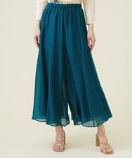 GBLEU54230 Sybilla(シビラ) シームフレアパンツ グリーン