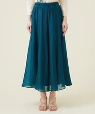 GBLEU54230 Sybilla(シビラ) シームフレアパンツ グリーン