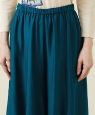 GBLEU54230 Sybilla(シビラ) シームフレアパンツ グリーン