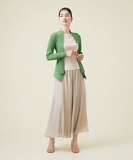 GBLEU54230 Sybilla(シビラ) シームフレアパンツ ライトグレージュ