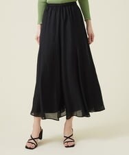 GBLEU54230 Sybilla(シビラ) シームフレアパンツ ブラック