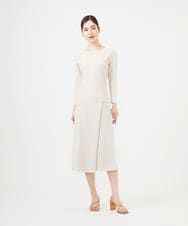 GBLGA41270 Sybilla(シビラ) ラップデザインキュロットパンツ オフホワイト