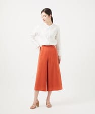 GBLGB01400 Sybilla(シビラ) クロップドワイドパンツ バーントオレンジ