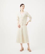 GBLGB01400 Sybilla(シビラ) クロップドワイドパンツ アイボリー