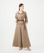 GBLGC43450 Sybilla(シビラ) カールマイヤーワイドパンツ ベージュ