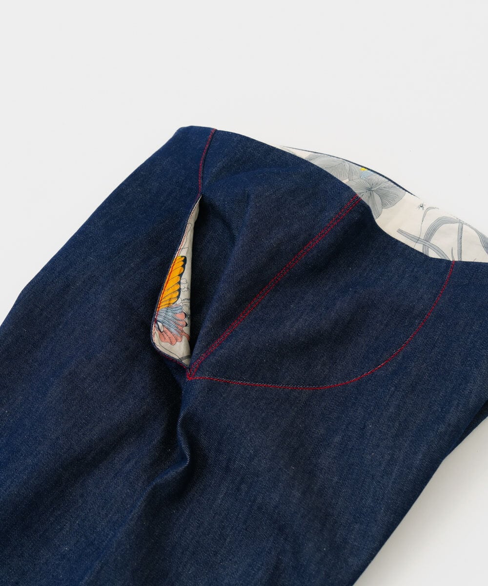 GBLGD06300 Sybilla(シビラ) ステッチデニムパンツ ネイビー