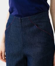 GBLGD06300 Sybilla(シビラ) ステッチデニムパンツ ネイビー