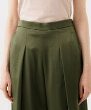 GBLGD40360 Sybilla(シビラ) サテンタックパンツ カーキ