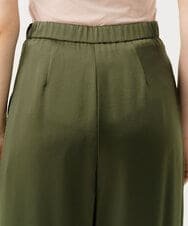 GBLGD40360 Sybilla(シビラ) サテンタックパンツ カーキ