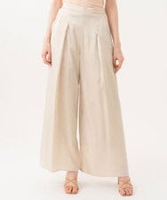 GBLGD40360 Sybilla(シビラ) サテンタックパンツ シャンパンゴールド