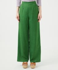 GBLGE01300 Sybilla(シビラ) トリアセリネンパンツ グリーン